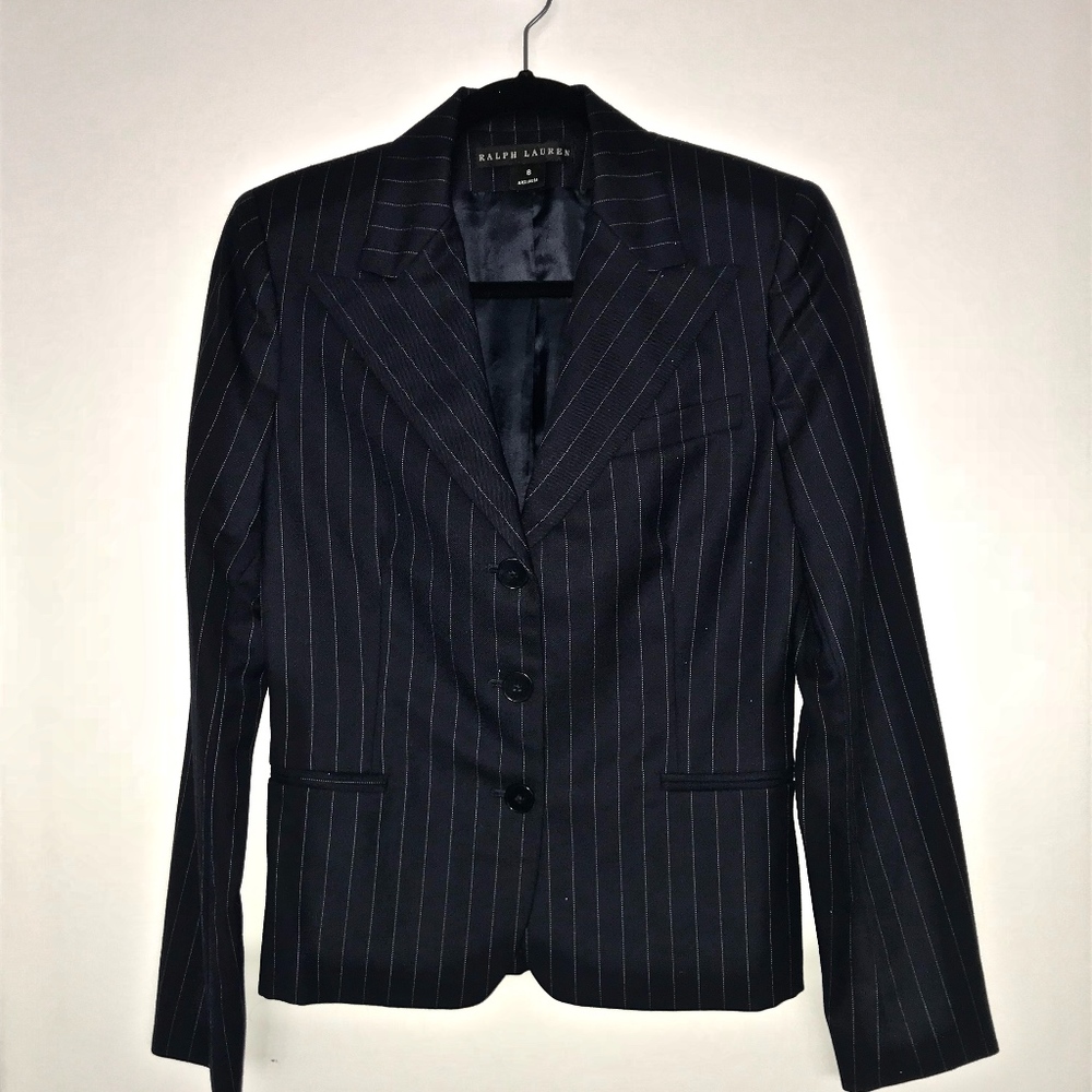 Ralph Lauren Black Label Blazer (Navy, size 8)
